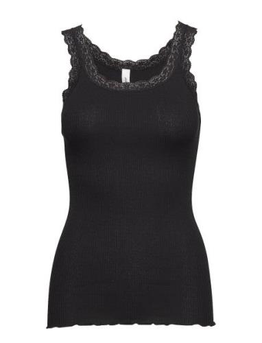 Sc-Sarona Tops T-shirts & Tops Sleeveless Black Soyaconcept