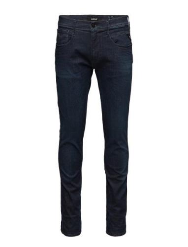 Anbass Trousers Slim Hyperflex Bottoms Jeans Slim Blue Replay