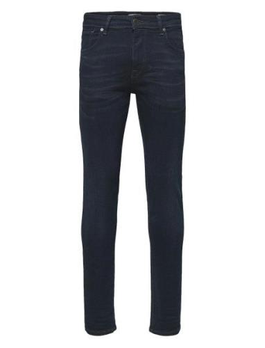 Slh175-Slimleon 6155 Bb Super Jns Noos Bottoms Jeans Slim Blue Selecte...