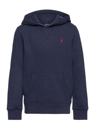 Fleece Hoodie Tops Sweat-shirts & Hoodies Hoodies Navy Ralph Lauren Ki...