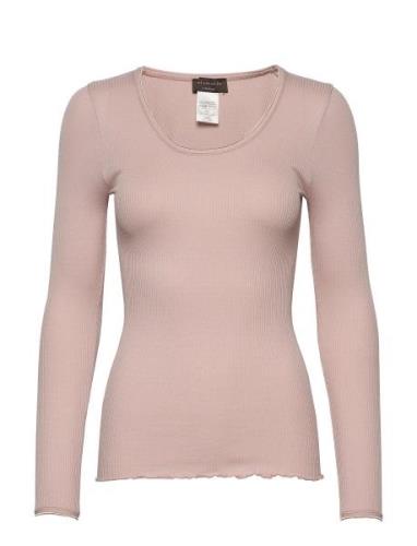 Silk T-Shirt Tops T-shirts & Tops Long-sleeved Rosemunde