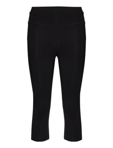 Essential 3/4 Tights Sport Running-training Tights Black Casall