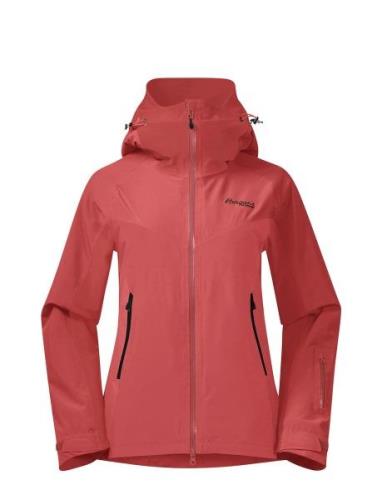 Oppdal Ins W Jkt Sport Sport Jackets Red Bergans