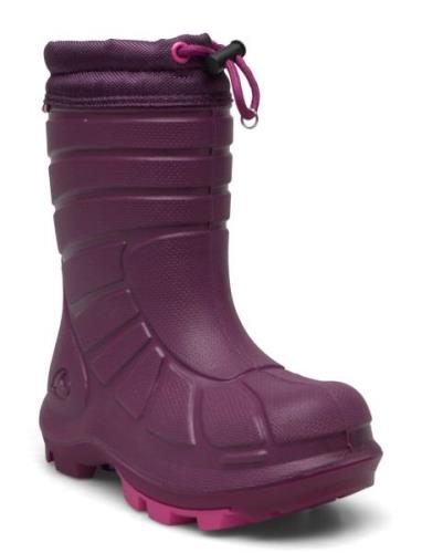 Extreme Warm Shoes Rubberboots High Rubberboots Purple Viking