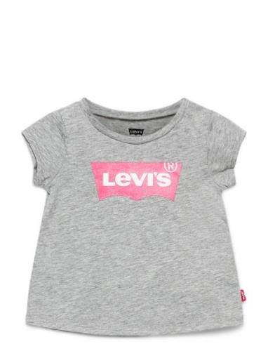 Levi's® Logo Tee Shirt Tops T-shirts Short-sleeved Grey Levi's