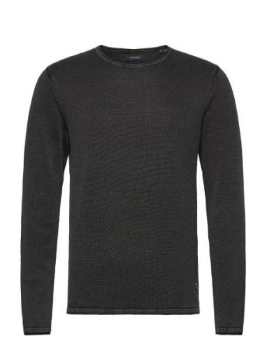 Jjeleo Knit Crew Neck Noos Tops Knitwear Round Necks Black Jack & J S