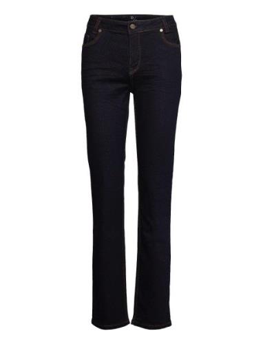 33 The Celina Tenna High Custom Bottoms Jeans Straight-regular Blue De...