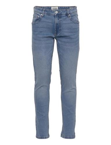 Sdjoy Blue 200 Bottoms Jeans Slim Blue Solid