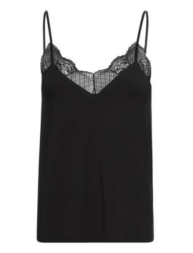 Linda Top 13114 Tops Blouses Sleeveless Black Samsøe Samsøe