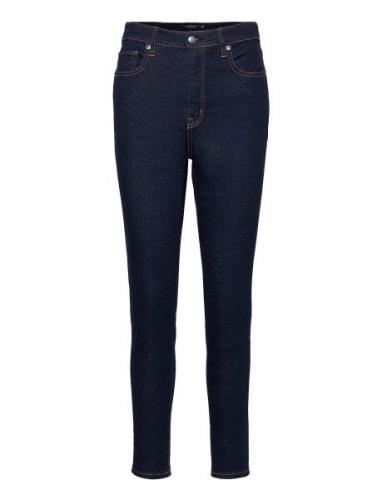 High-Rise Skinny Ankle Jean Bottoms Jeans Skinny Blue Lauren Ralph Lau...