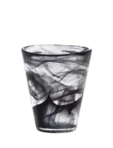 Mine Black Tumbler 30Cl Home Tableware Glass Drinking Glass Black Kost...