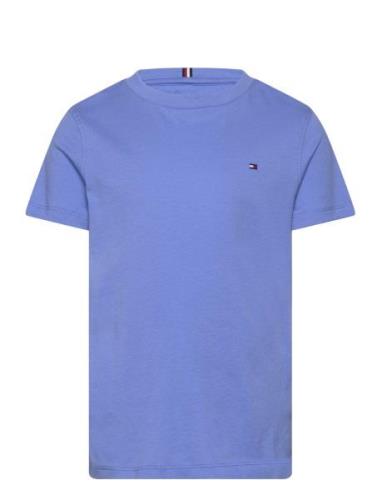 Essential Cotton Tee S/S Tops T-shirts Short-sleeved Blue Tommy Hilfig...