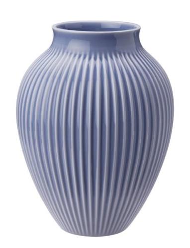 Knabstrup Vas H 27 Cm Ripple Lavender Home Decoration Vases Big Vases ...