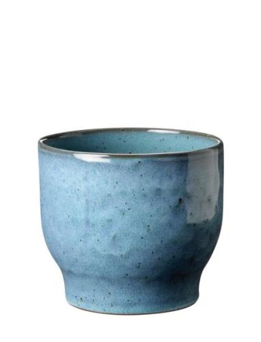 Knabstrup Örtkruka Ø 12.5 Cm Dusty Blue Home Decoration Flower Pots Bl...