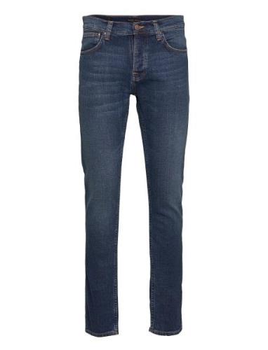 Grim Tim Bottoms Jeans Slim Blue Nudie Jeans