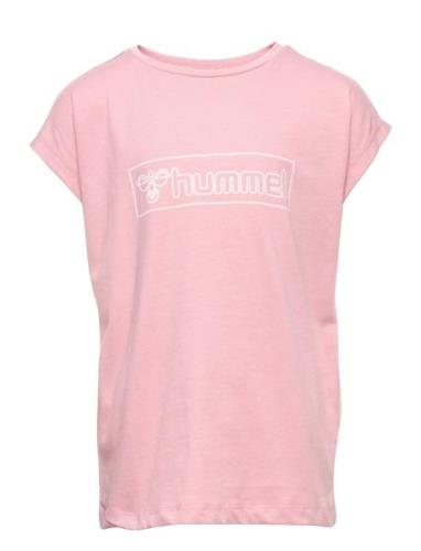 Hmlboxline T-Shirt S/S Sport T-shirts Short-sleeved Pink Hummel