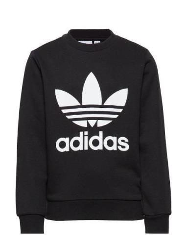 Trefoil Crew Tops Sweat-shirts & Hoodies Sweat-shirts Black Adidas Ori...