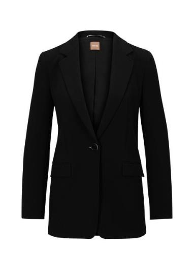 Jocalua8 Blazers Single Breasted Blazers Black BOSS