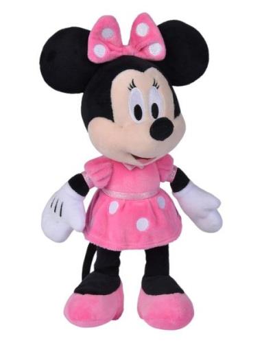 Disney Minnie Mouse, 25Cm Toys Soft Toys Stuffed Animals Multi/pattern...