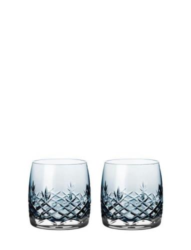 Crispy Sapphire Aqua - 2 Pcs. Home Tableware Glass Drinking Glass Blue...