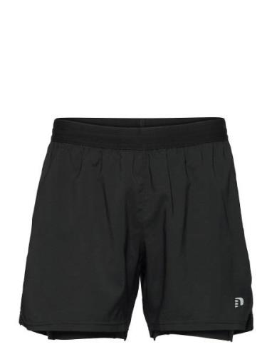 Men's Core 2-In-1 Shorts Sport Shorts Sport Shorts Black Newline