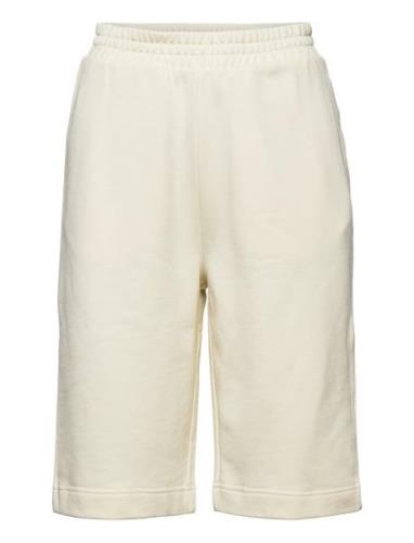 2Nd Lula Tt - Organic French Terry Bottoms Shorts Casual Shorts Cream ...