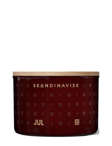 Jul Scented Candle 90G Tuoksukynttilä Red Skandinavisk