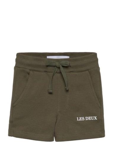 Lens Sweatshorts Kids Bottoms Shorts Green Les Deux