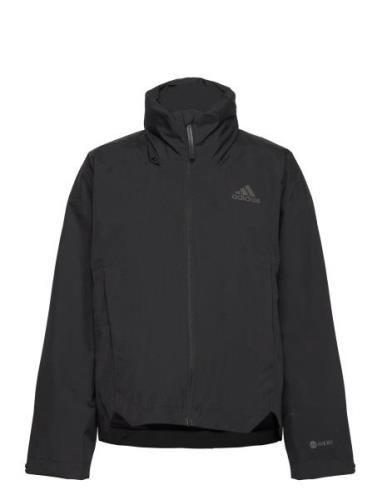 W Traveer Rr J Sport Sport Jackets Black Adidas Sportswear