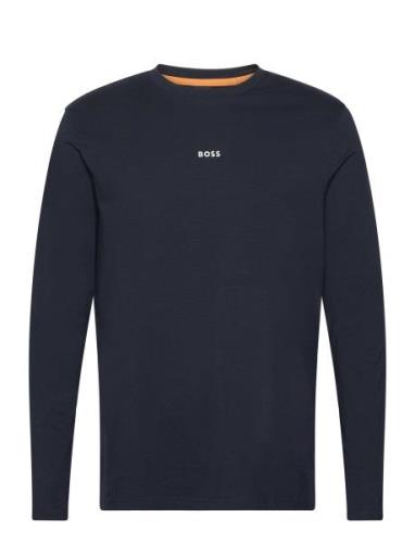 Tchark Tops T-shirts Long-sleeved Navy BOSS