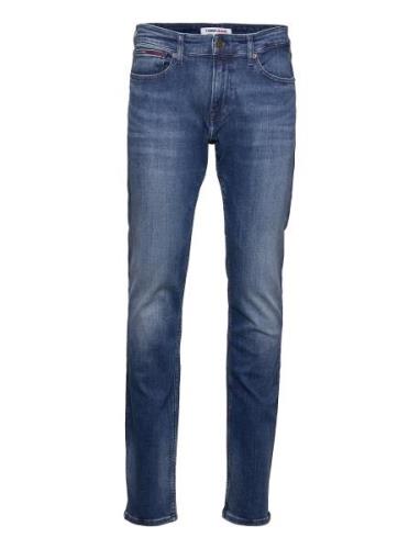 Scanton Slim Dyjmb Bottoms Jeans Slim Blue Tommy Jeans