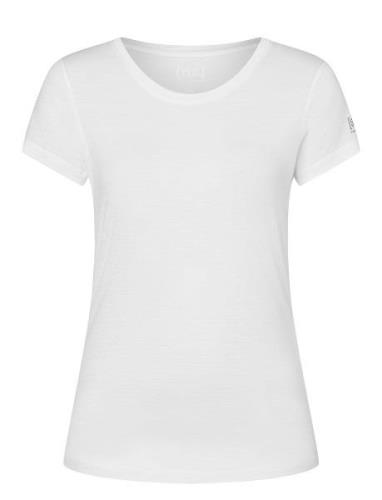 W Base Tee 140 Sport T-shirts & Tops Short-sleeved White Super.natural