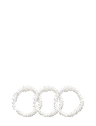 Silk Scrunchies 1 Cm White Accessories Hair Accessories Scrunchies Whi...