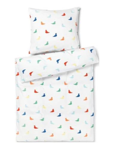 Påslakanset Sångfågel Baby 70X80Cm Se Home Sleep Time Bed Sets Multi/p...