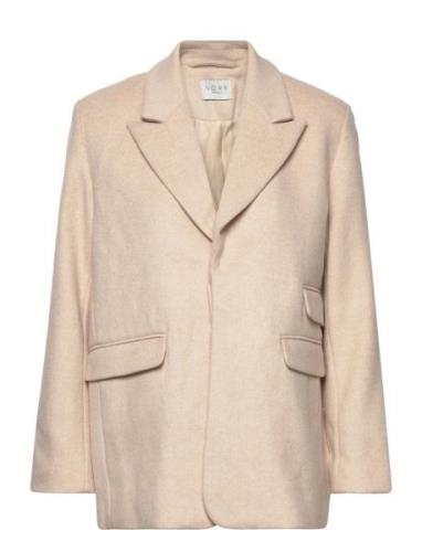 Bridget Blazer Blazers Single Breasted Blazers Beige NORR