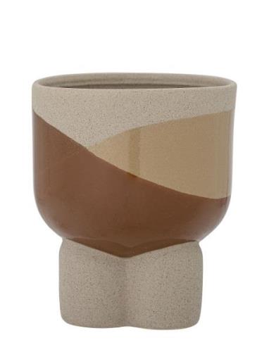 Iness Urtepotteskjuler Home Decoration Flower Pots Brown Bloomingville