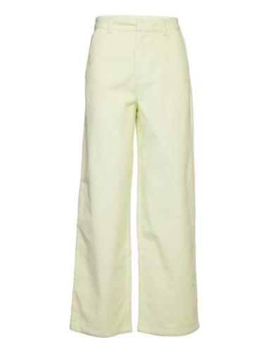 Jenny Trousers Bottoms Jeans Wide Green EDITED