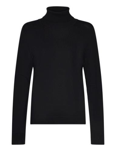 Frblume Pu 4 Tops Knitwear Turtleneck Black Fransa