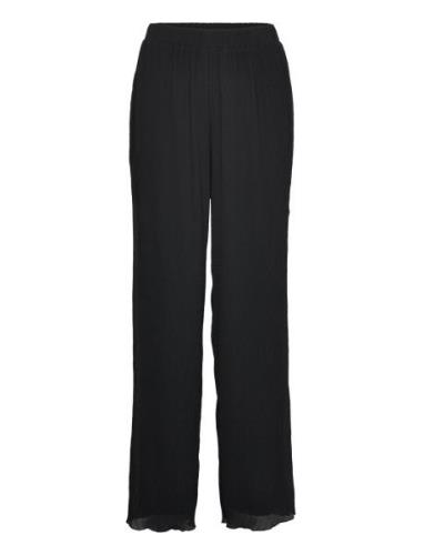 Sigrid Pants 2 Bottoms Trousers Wide Leg Black Minus