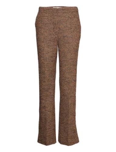 Milo - Winter Tweed Bottoms Trousers Flared Brown Day Birger Et Mikkel...