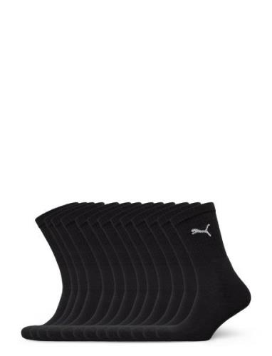 Puma Crew Sock 12P Ecom Lingerie Socks Regular Socks Black PUMA