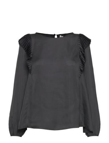 Top Tops Blouses Long-sleeved Black The Kooples