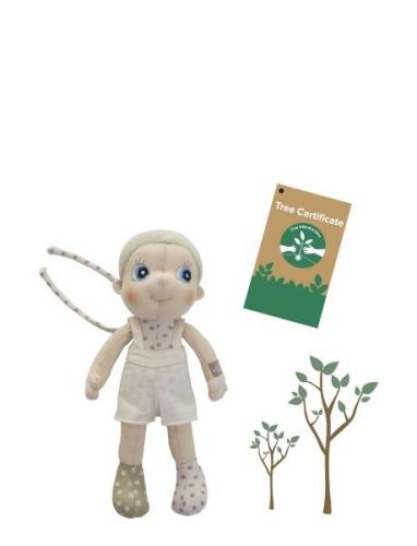 R B Docka - Elm - Mini Ecobuds Toys Dolls & Accessories Dolls Multi/pa...