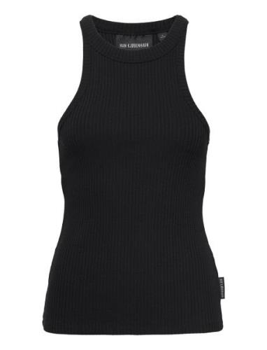 Racer Top Tops T-shirts & Tops Sleeveless Black HAN Kjøbenhavn