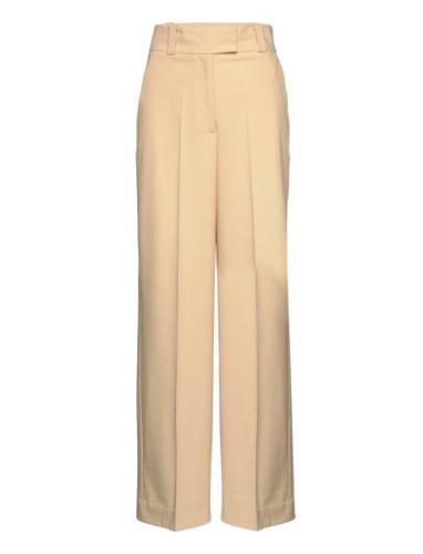 Wide Leg Pants Bottoms Trousers Wide Leg Cream IVY OAK