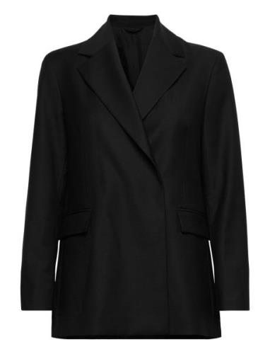 Classic Wool Blazer Blazers Single Breasted Blazers Black House Of Dag...