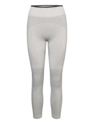 Asmc Tst 7/8 T Sport Running-training Tights White Adidas By Stella Mc...