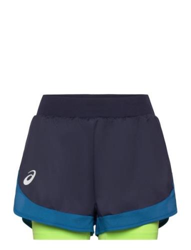 Women Match Short Sport Shorts Sport Shorts Navy Asics