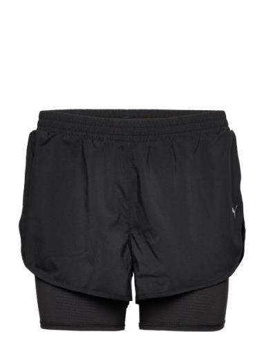 Run Favorite Woven 2In1 3" Short W Sport Shorts Sport Shorts Black PUM...