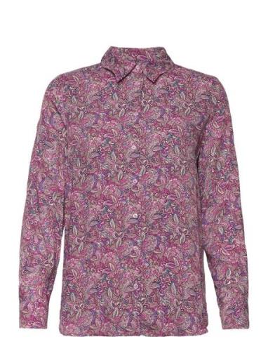 Taylor Twirl Shirt Tops Shirts Long-sleeved Multi/patterned MOS MOSH